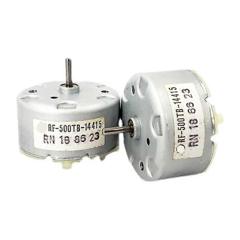 2 Pcs RF500TB14415, 6V 1.5V9V DC Electronic Starter Motor Starters