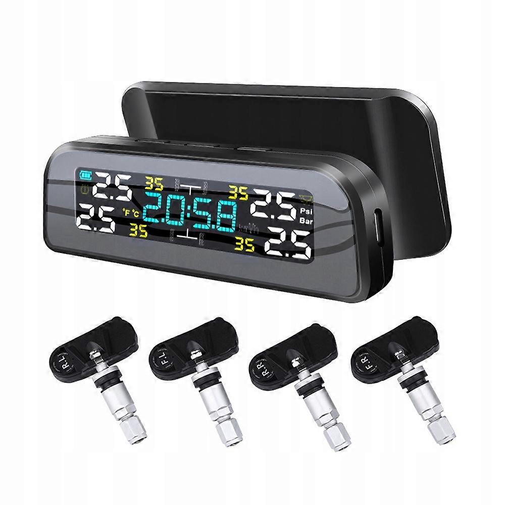 Tpms Tire Pressure Monitor With 4 Sensor