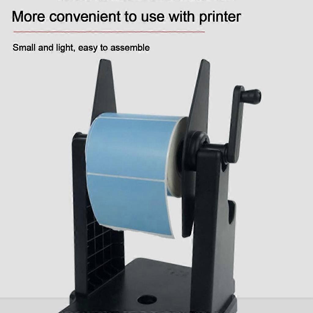 Printer Manual Operation Barcode Rewinder External Rolls Label Paper Holder