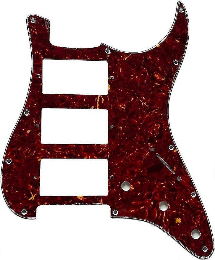 HHH Guitar Pickguard Antiscratch Celluloid Material for Fender Strat Style Guitar Parts (1)