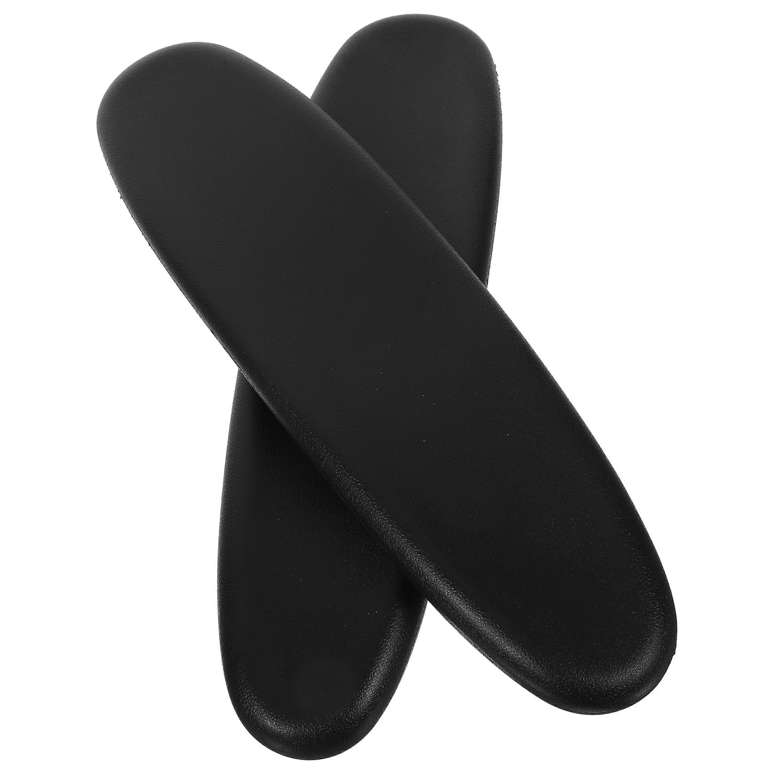 Office Chair Armrest Pads - Replacement Arm Pads for Ergonomic Chairs, Soft Foam Material, Universal Fit, Black Color
