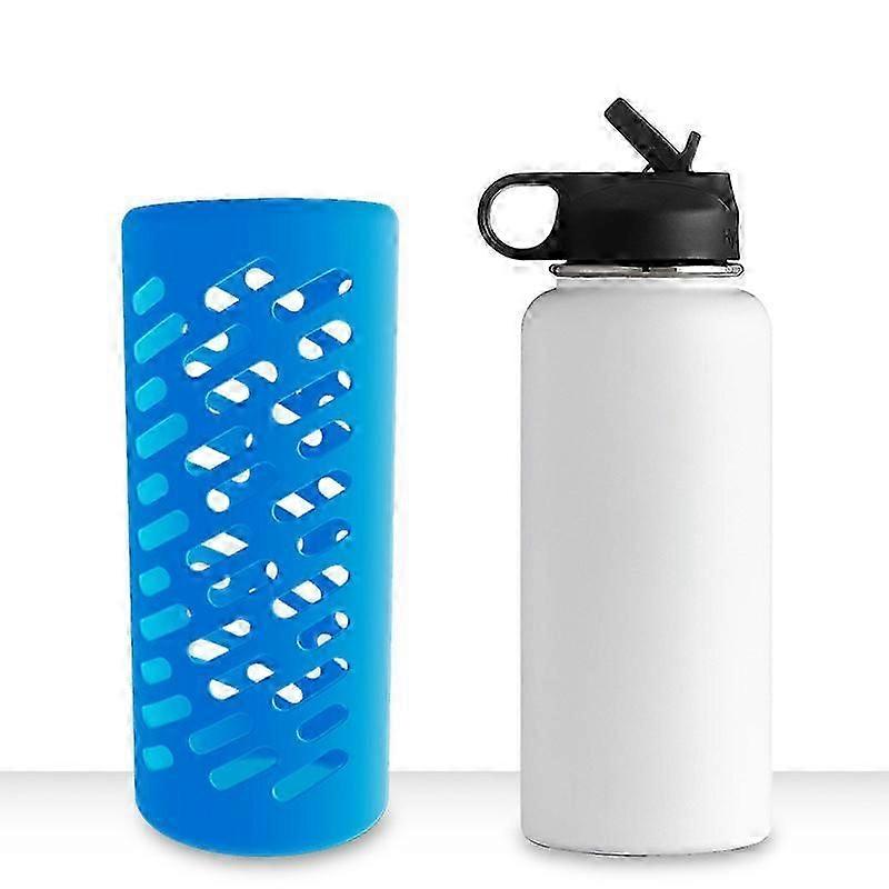 18-40 OZ Portable Water Bottle Cover Silicone Thermal Mug Protective Sleeve For Aquaflask Straight Cup Insulator Sleeve Cases