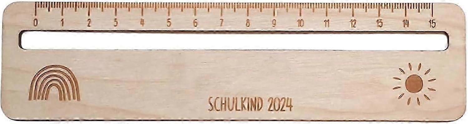 Reading Ruler - Wooden Tracking Ruler for Small Paragraphs | Measuring Ruler for , Students, Teachers, Text Guide, Reading Tools