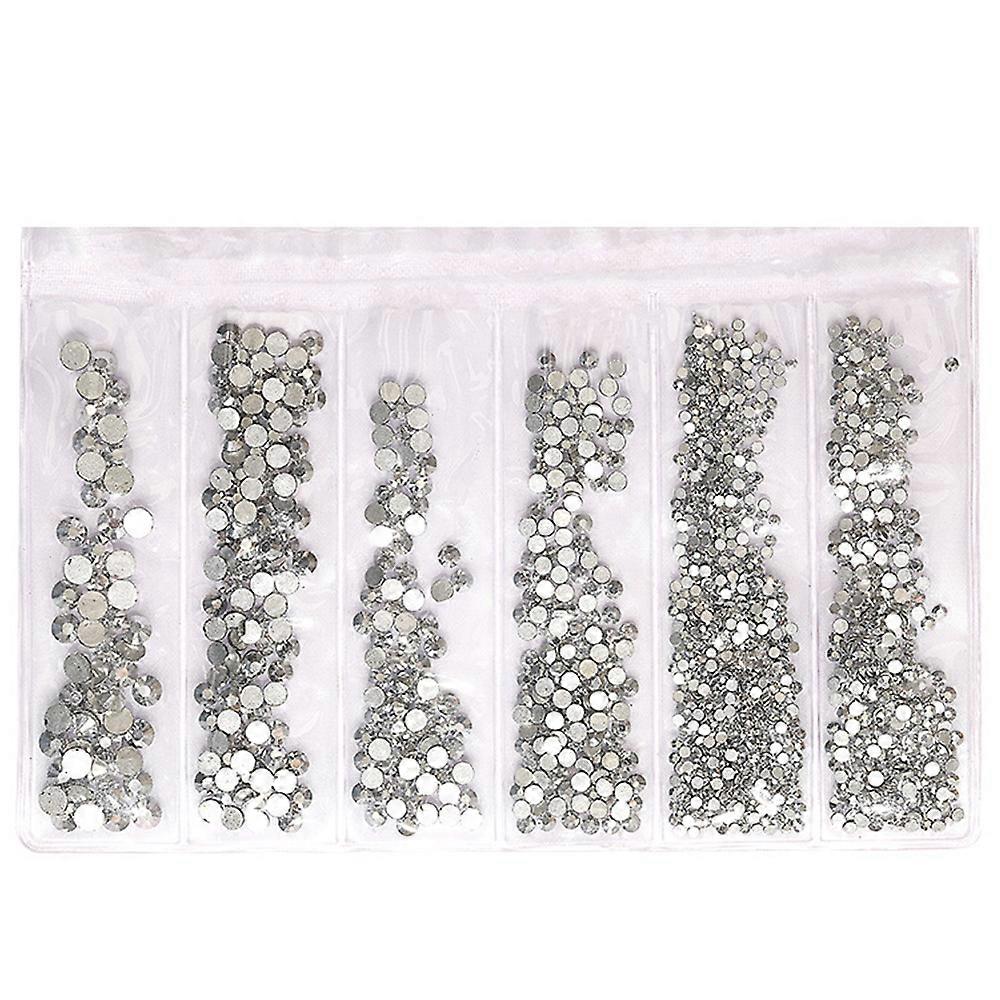 Mix Size Flatback Glass Crystal Rhinestones