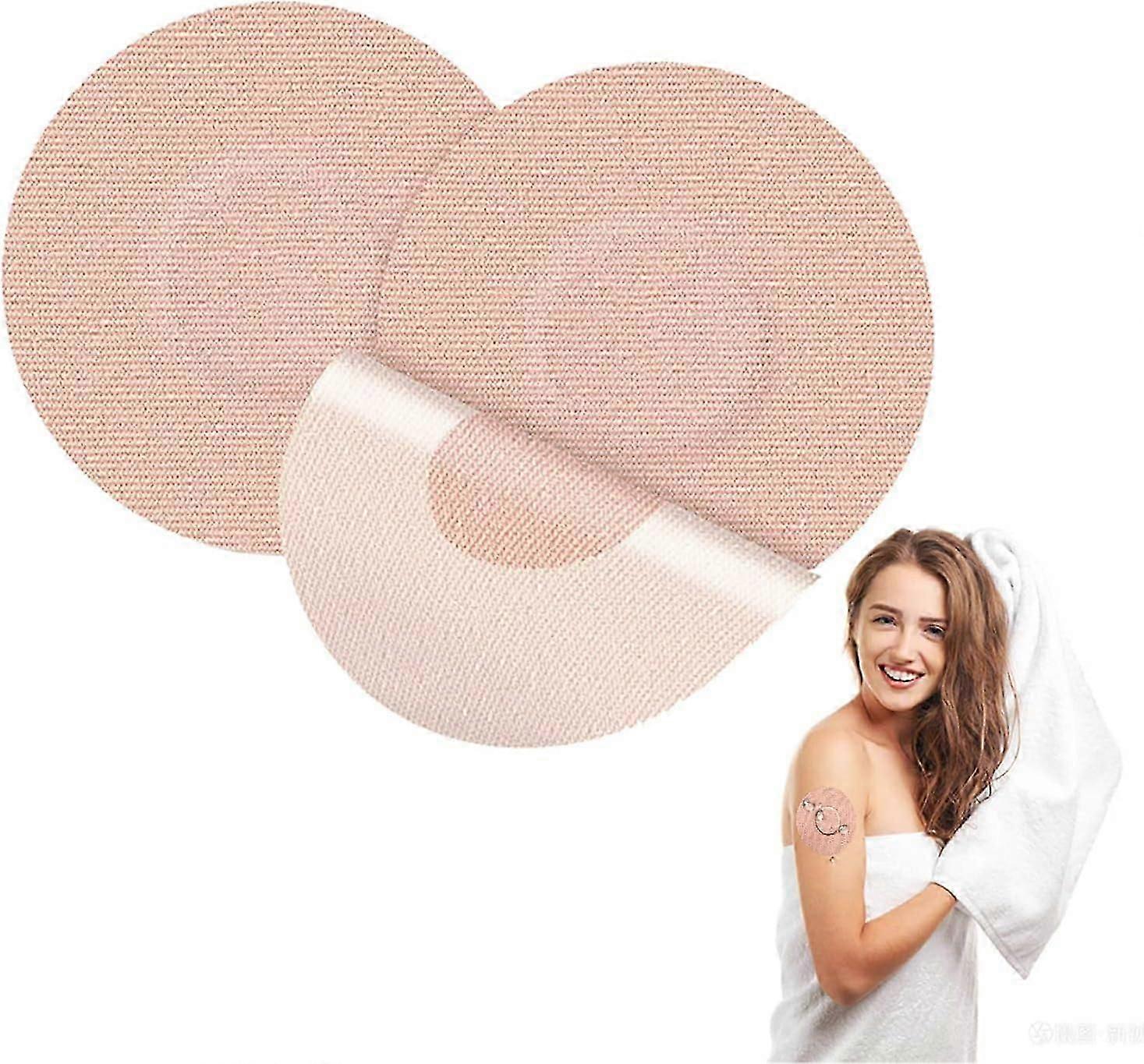 40 Pack Waterproof&Sweatproof Sensor Covers for Libre 1/2/3/Pro, Adhesive Patches for Freestyle Sensor