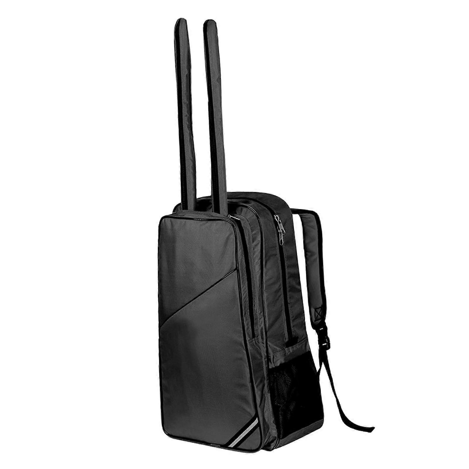 Fencing Bag Fencing Backpack With Adjustable Strap Large Capacity Portable Black