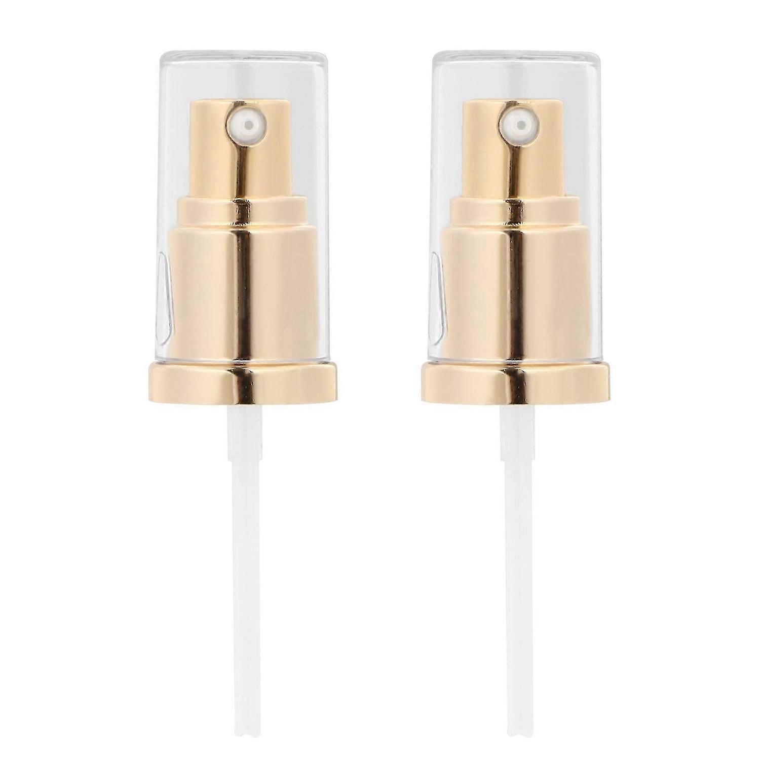 2pcs Replacement Foundation Pumps Plastic Liquid Foundation Makeup Pump