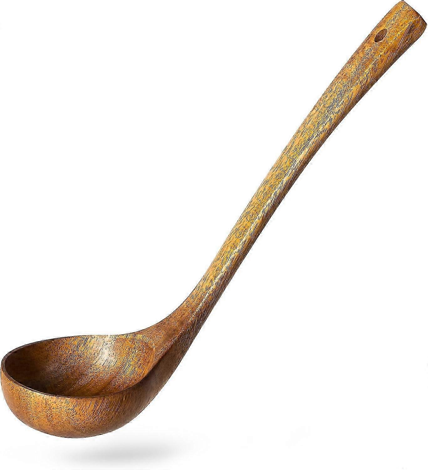 Wooden Soup Ladle for Serving & Cooking