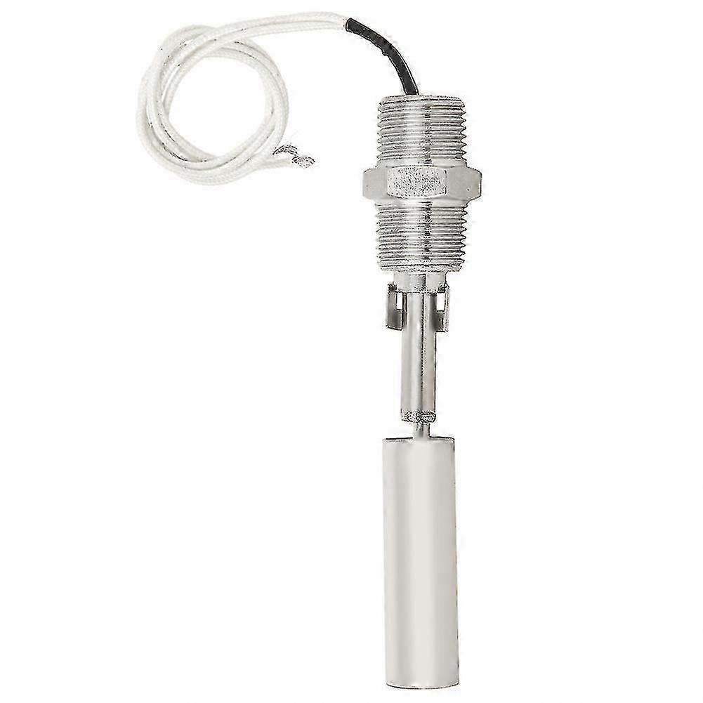 Liquid Level Sensor Switch with 304 Stainless Steel 1/2" NPT Thread, Side Mount Float for Water Tank DC 0-110V