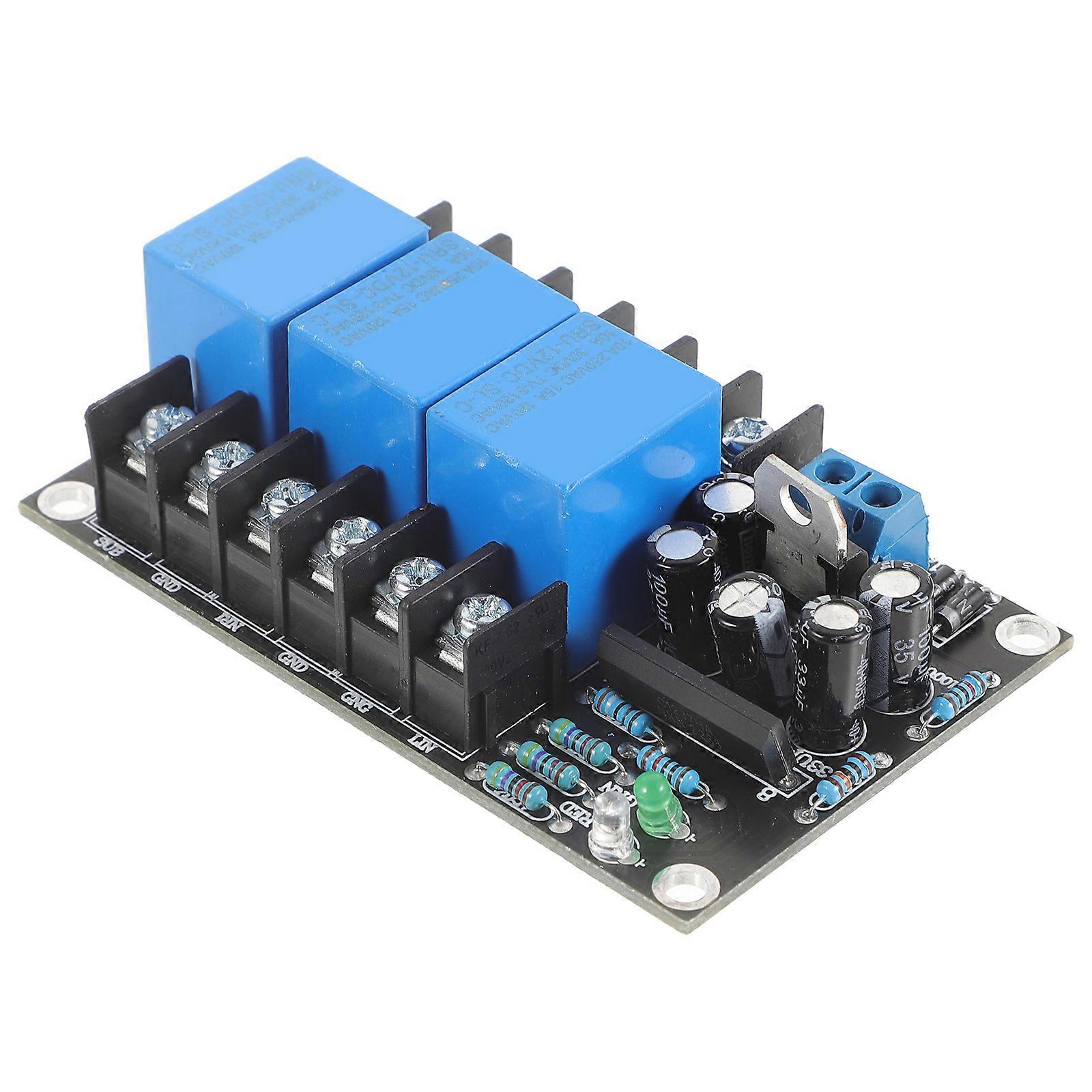 Power Amp Stereo Amp Volume Control Home Audio Sound FR-4 Board 8x5cm 1Set