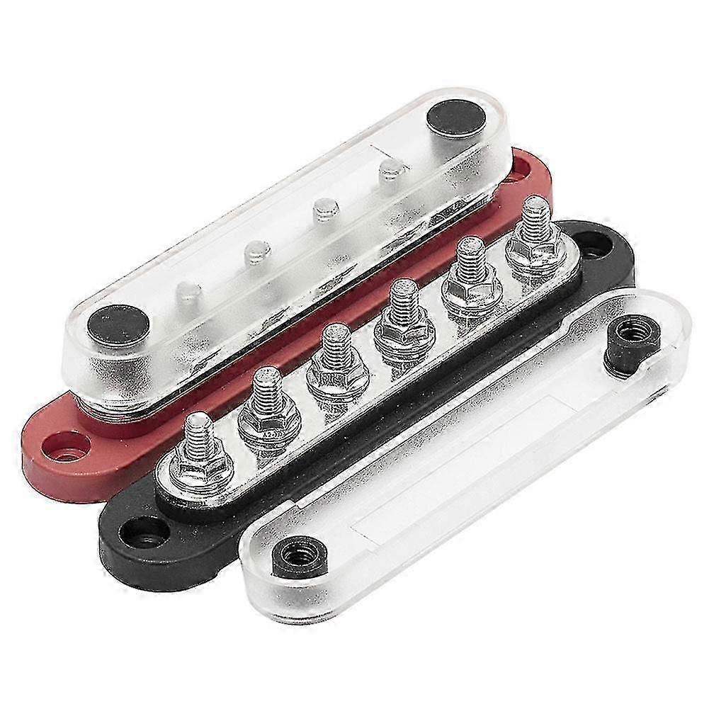 Bornier de barre omnibus négative 12V M6 pour la distribution électrique solaire de bateau automobile