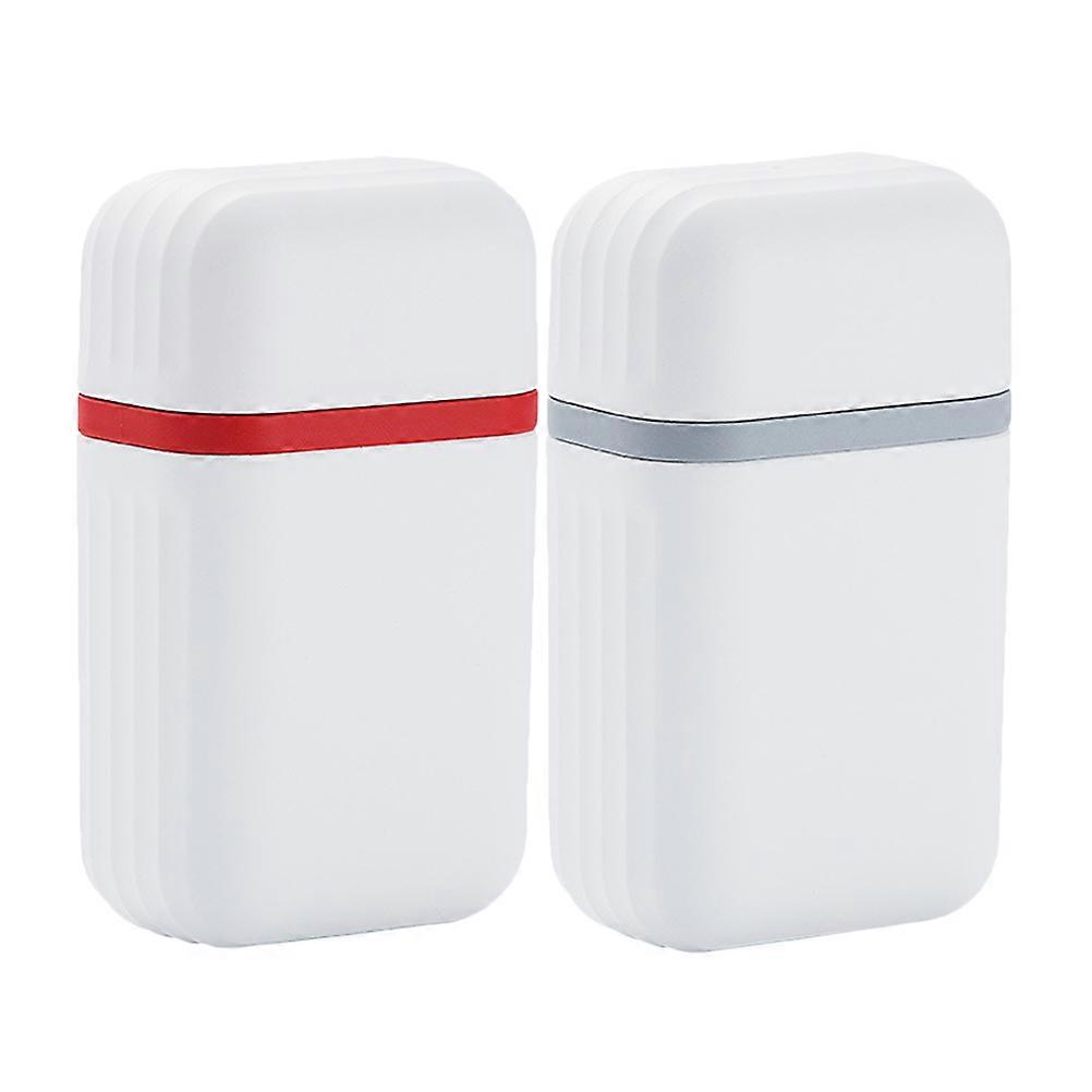 Sealed Soap Dish Household Shower Soap Box Prevent Softening For Kitchen 4.7×2.8×1.8in 2Pcs