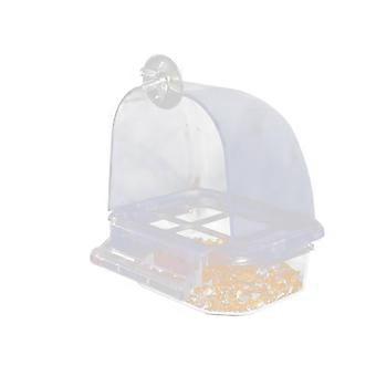 Bird Feeder Hanging Easy Installation ABS Visible Observation Food Holder Pet Supplies