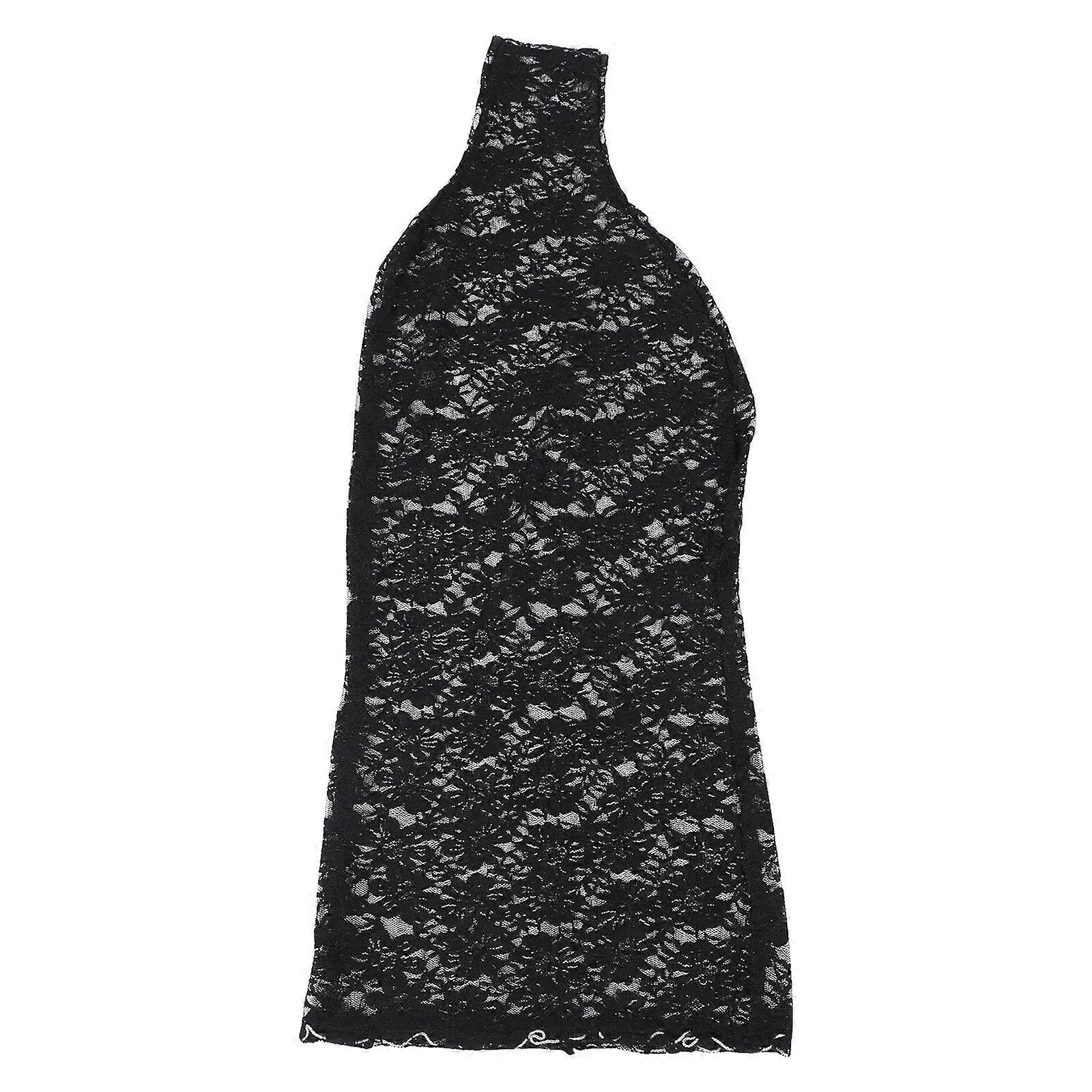 כיסוי תחרה לבובה מעמד שמלת נקבה גוף אלגנטי עיצוב חנויות קמעונאיות 75x38.4 ס"מ 1 יחידות