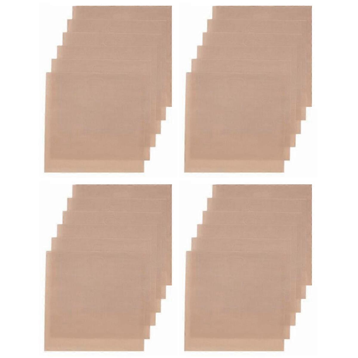 12Pcs Reusable Toaster Bag Toast Microwave Heating Tools 17X19cm