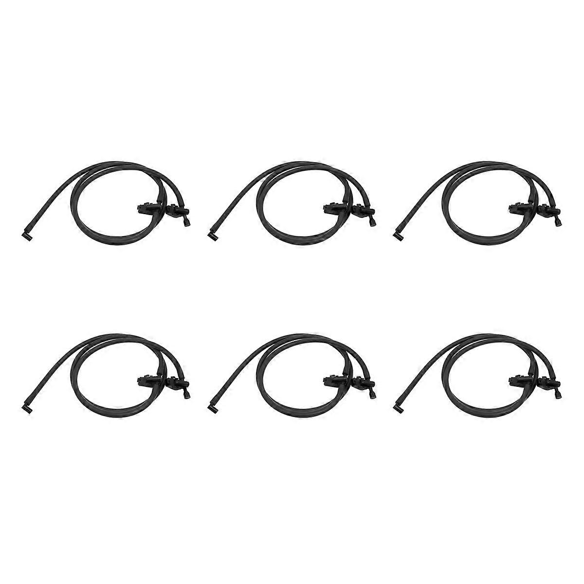 6X Windshield Windscreen Washer Nozzle Jet Hose A1698600492 for - A W169 2004-12 /B W245 2005-11 No