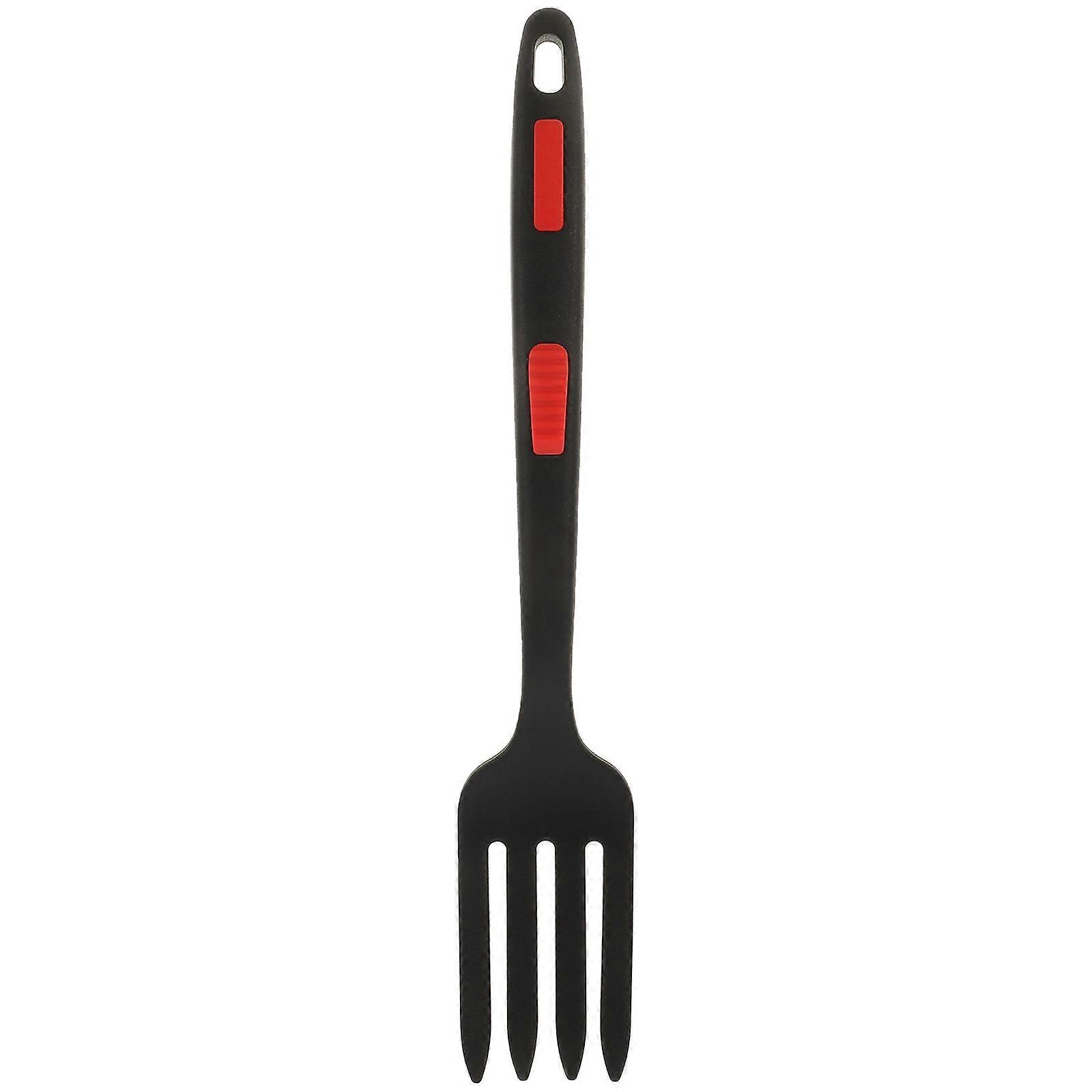 Convenient Silicone Fork Ergonomic Salad Fork Household Dinner Fork Kitchen Accessory