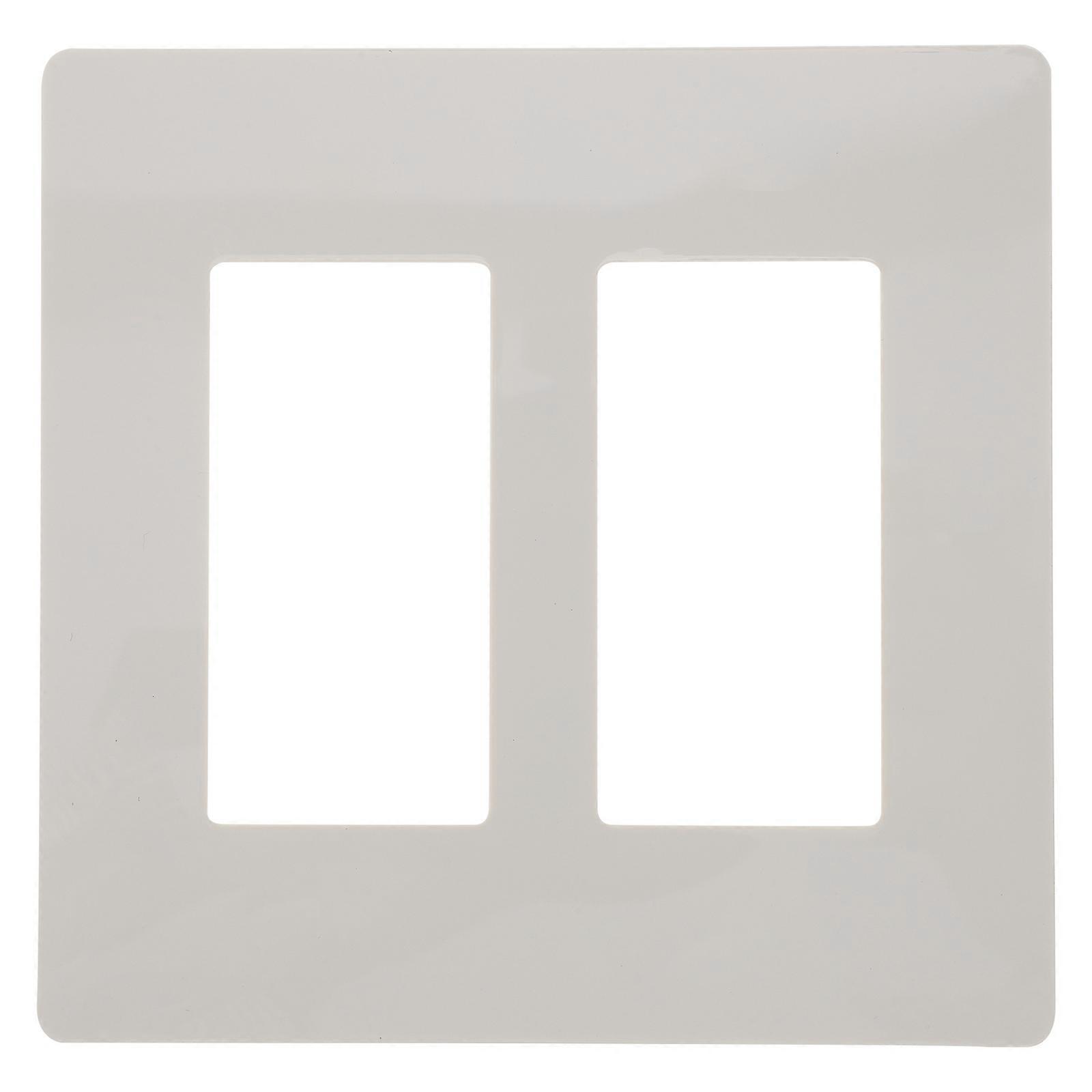 Electrical Outlet Guard Plate Modern Design High Temperature Resistance Pc Material Rectangular Shape 1Pcs