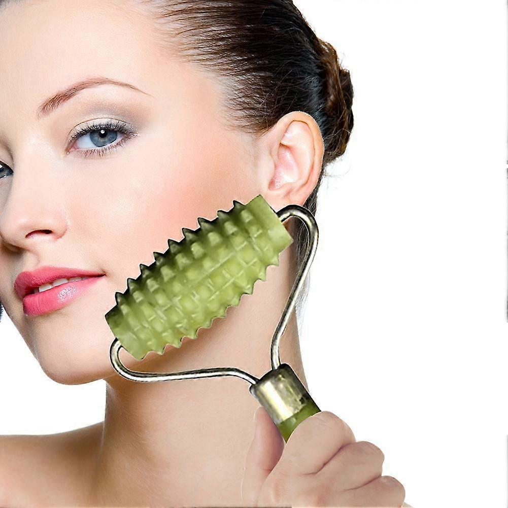 Portable Massage Roller Jade Facial Massager Roller Face Jade Roller