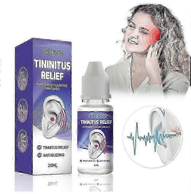 Advanced Tinnitus Treatment Drops - Clinically Proven to Reduce Ear Ringing in the UK