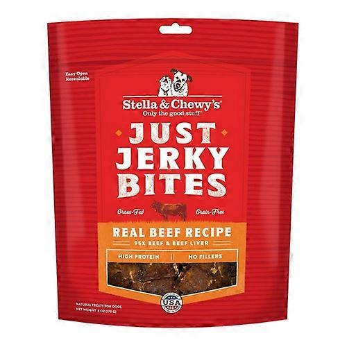 Stella & Chewy's Just Jerky Bites Real Beef Recipe Dog Treats, 6 Oz