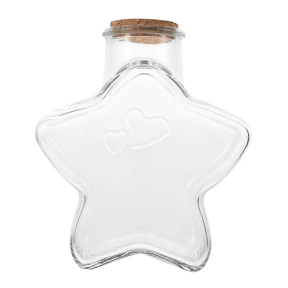 Empty Cork Glass Wishing Bottle Empty DIY Wish Bottle Delicate Miniature Bottle