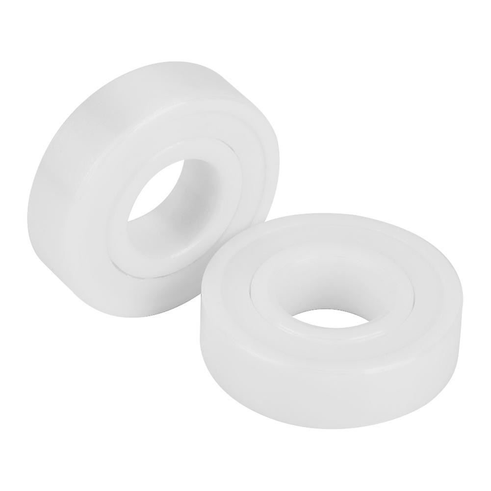 Lot de 2 roulements à billes en céramique ZrO2 scellés de haute précision 6001-2RS 12 x 28 x 8 mm