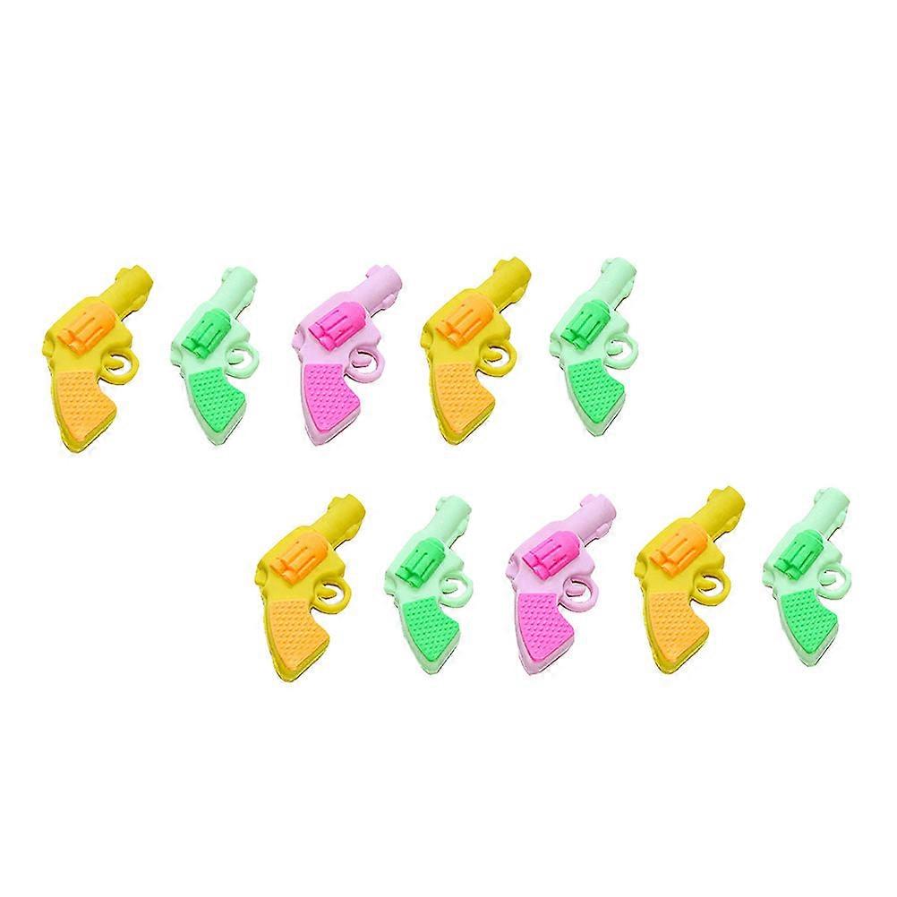 Adorable Eraser Cartoon Stationery Practical Long Time Use Safe Material Assorted Color 20Pcs