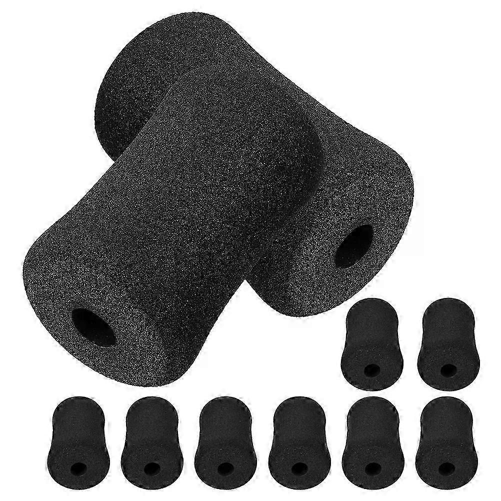 10 Pcs Sit-up Board Foam Rolling Roller Exercise Ab Training Sleeve Cover Collapsible Accessory Sponge Pads Rollers