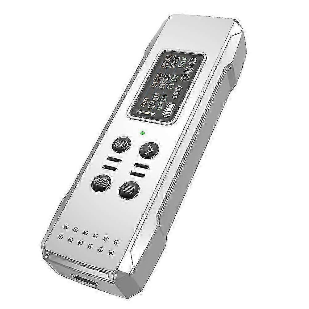 Personal Radiation Monitor Geiger Counter for Nuclear Radiation Detection with Sound, Flash, and Vibration
