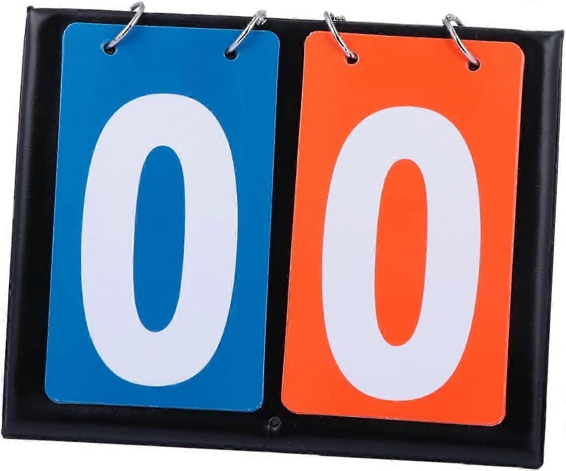 1 Pack Flip Card Basketball Scoreboard Scoreboard for Desktop Scoreboard Dart Board Scoreboard Football Scoreboard Multi-Sports Score Flip Scoreboard