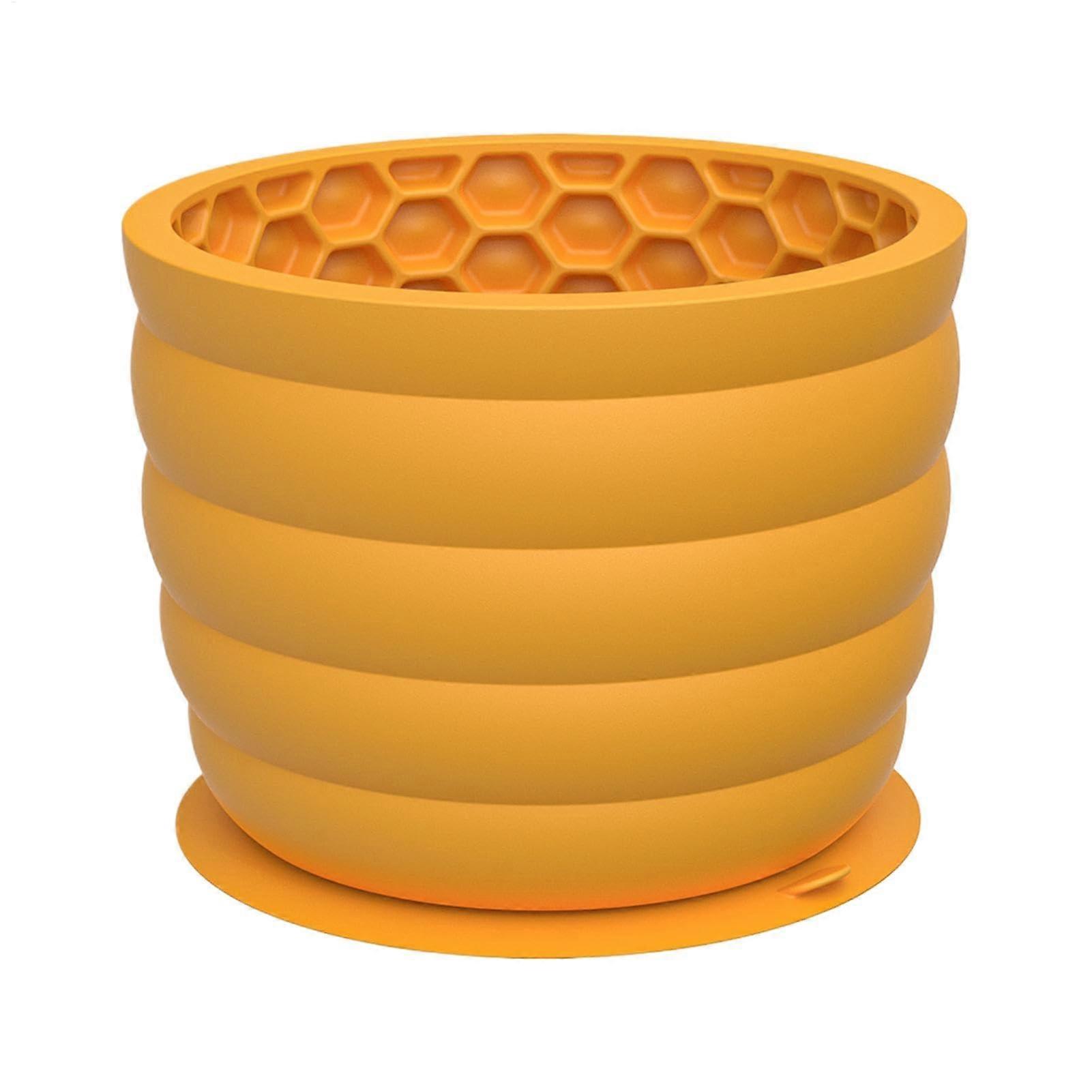 Enrichment Bowls for Dogs - 620ml Silicone Lick Bowl with Suction Cups for Interactive Feeding, 12 x 9 cm, Suitable for All Breeds