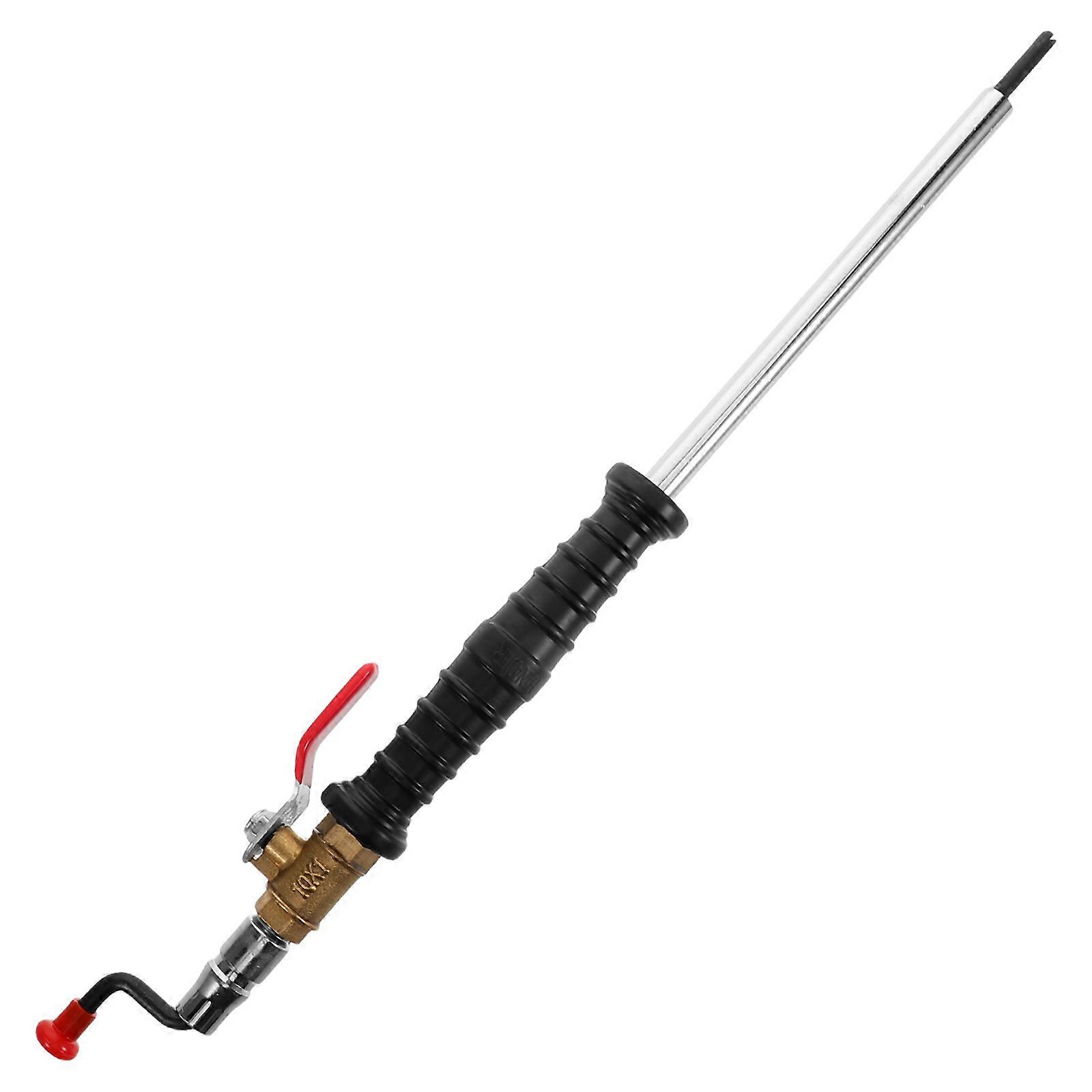 Heavy Duty Quick Connect Tire Inflator Chuck with Leakproof Crank Handle for Fast, Efficient Car and Vehicle Tire Inflation – Universal Air Valve