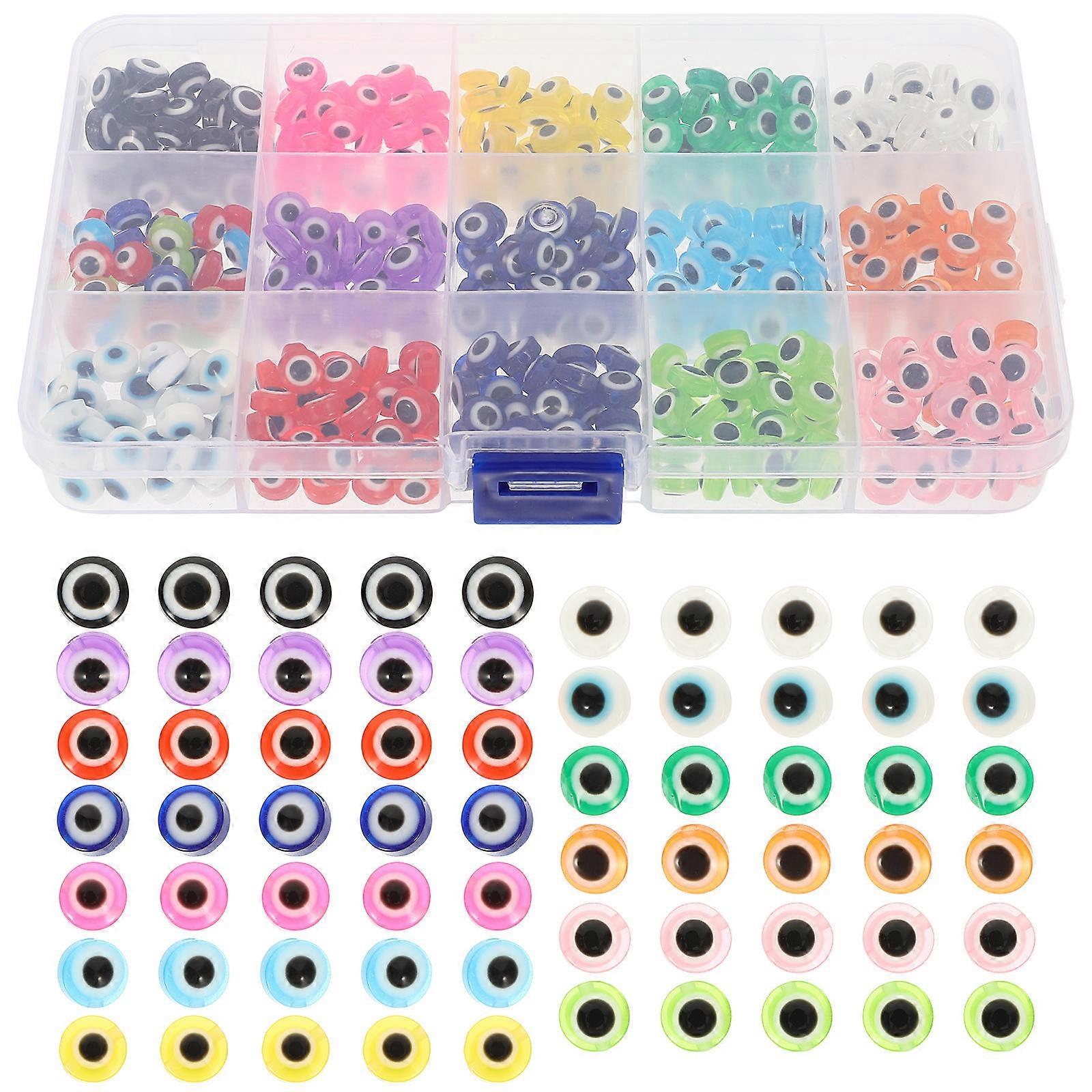 DIY Crafts Resin Beads Set for Necklace Making Assorted Color