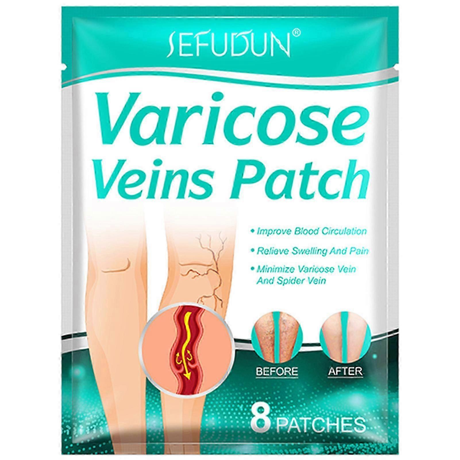 Leg Varicose Vein Repair Patch Professional Earthworm Stickers for All Skin Types Daily Use for Women Men