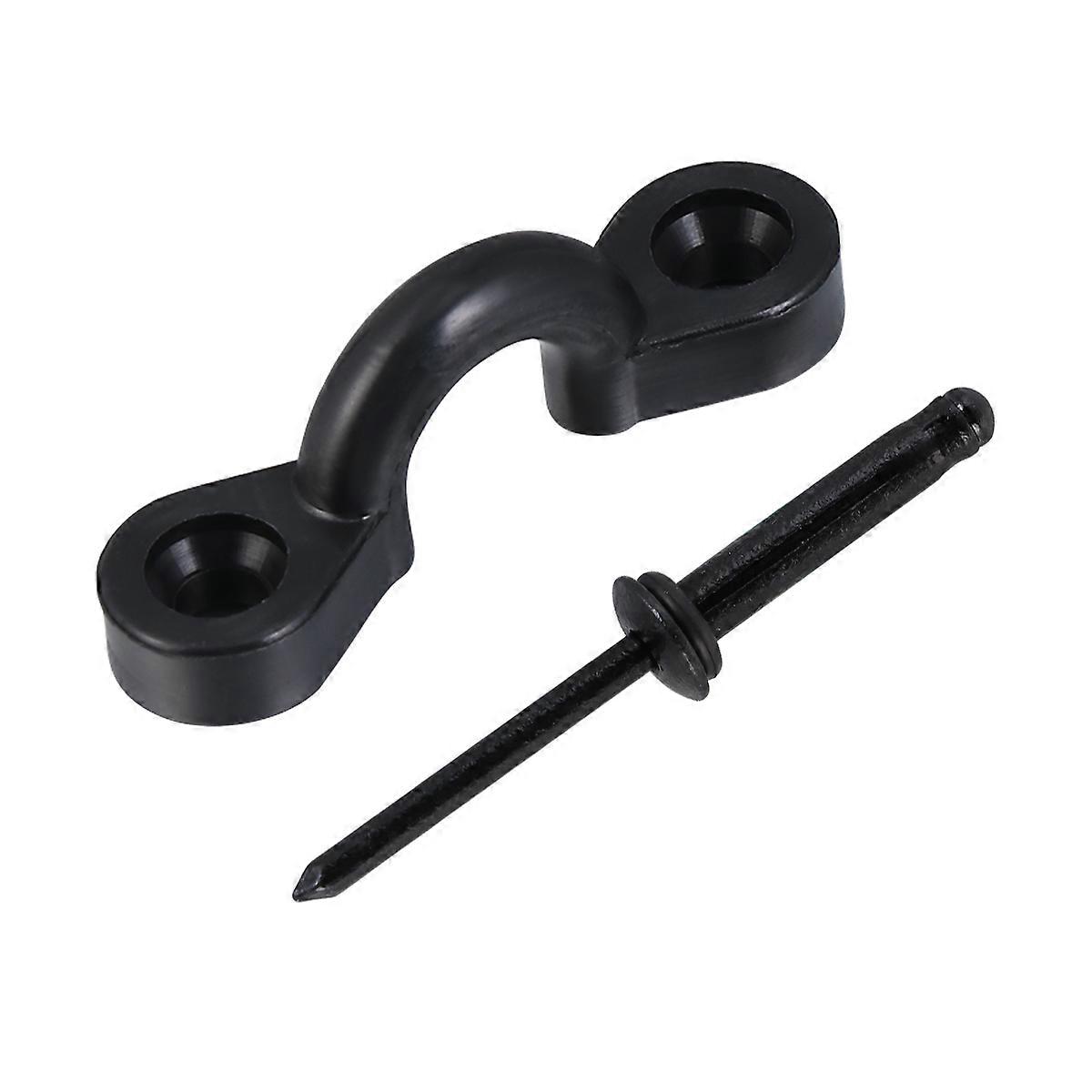 Camping Buckle Buckle Washer for Home Furniture Durability Black 1Set
