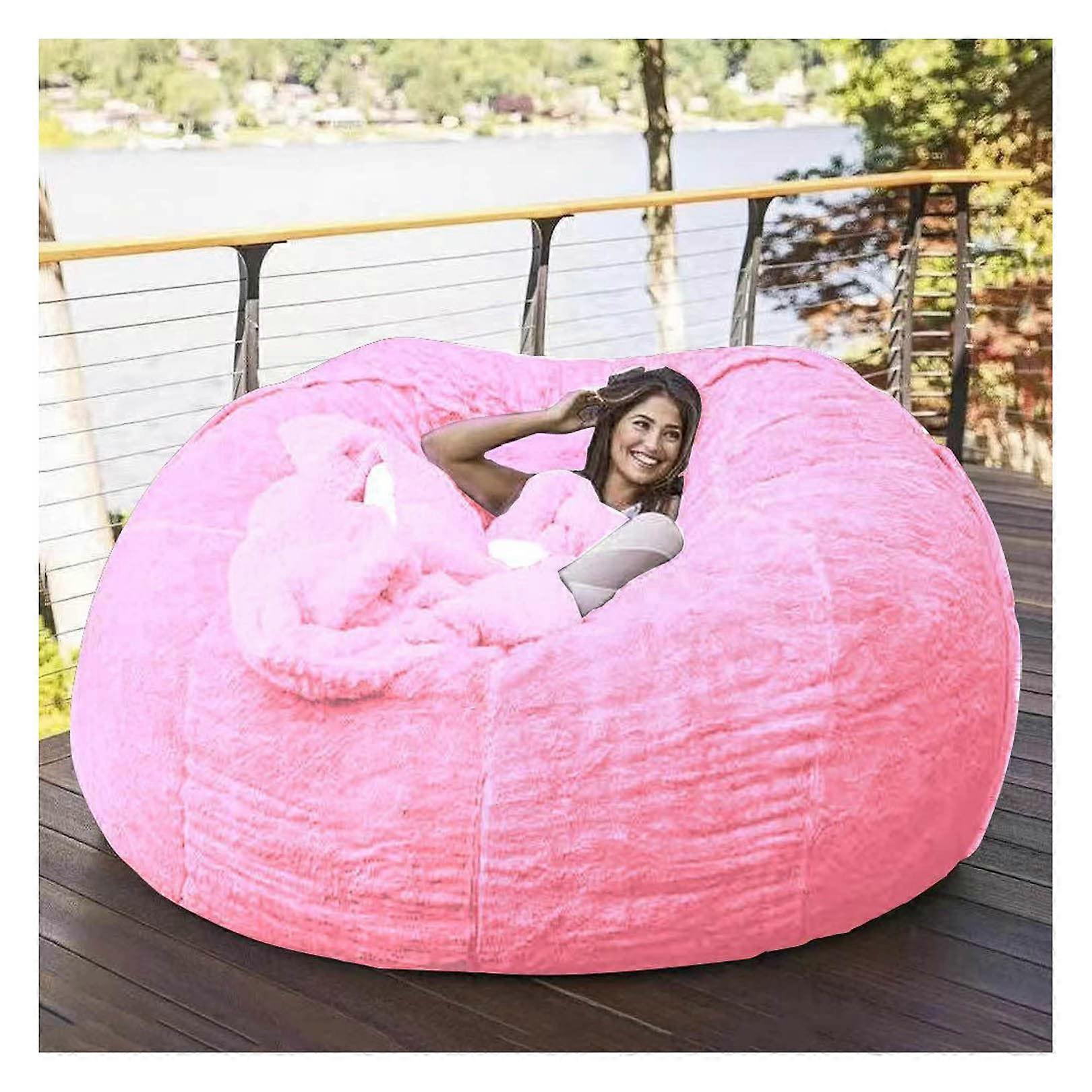 Bean bag sofa cover, durable, comfortable, faux faux fur, living room sleeper sofa Ref: 6330