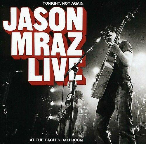 Jason Mraz  Tonight Not Again Live (Dvd) CD - Region 2