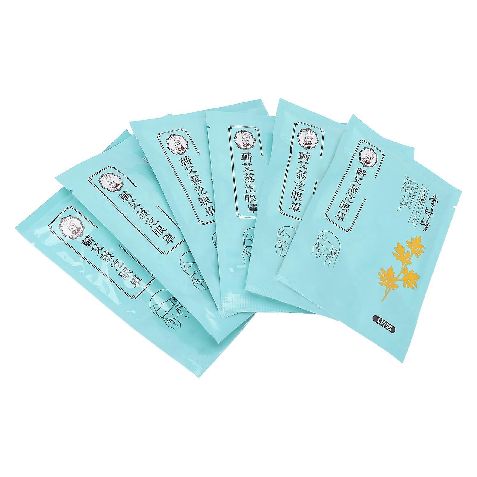 6pcs Steam Eye Patch Eyestrain Relief Warming Eye Patch Disposable Sleeping Eye Patch
