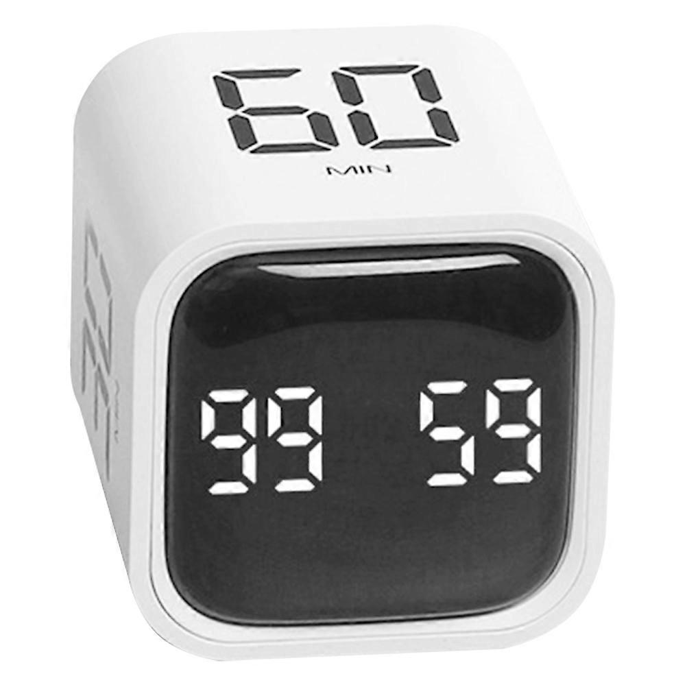 Visible Timer Cube Timer for Kitchen Timer Time Management 4.60X4.40X4.40CM ABS 1Pcs