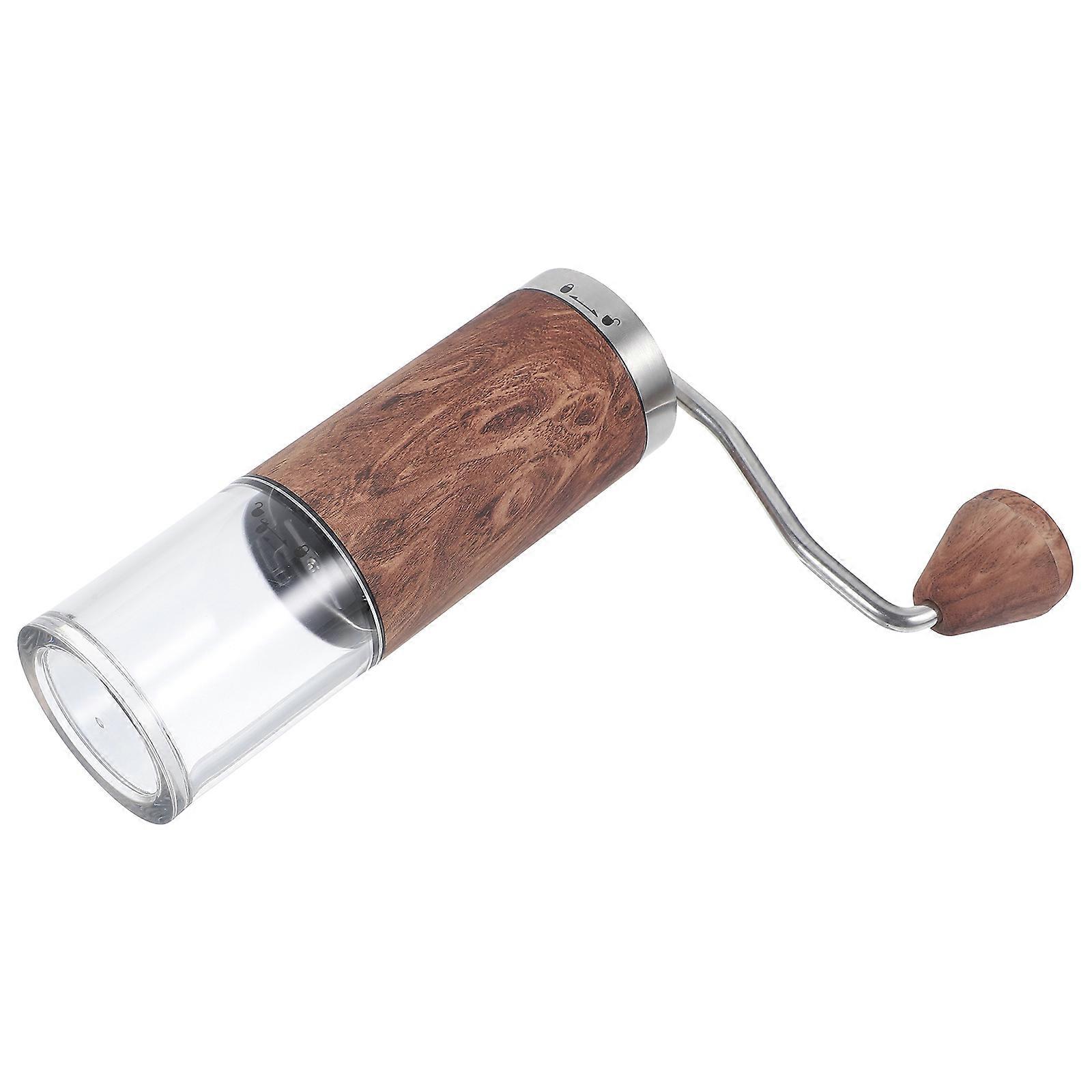 Manual Coffee Grinders For Home Use Handheld Coffee Bean Grinder Elegant Design Ceramic 7.9×5.9×2.1in Detachable and Easy to Clean 1Set