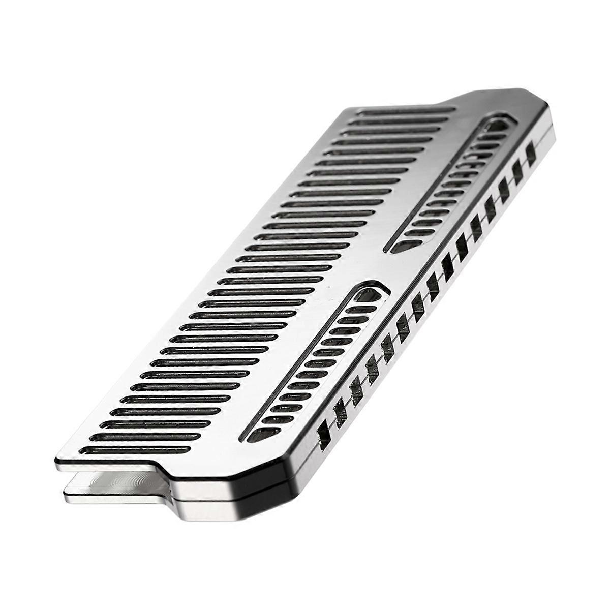 DDR4 DDR5 RAM Memory Radiator Cooler Kamizelka chłodząca pamięć, srebrna