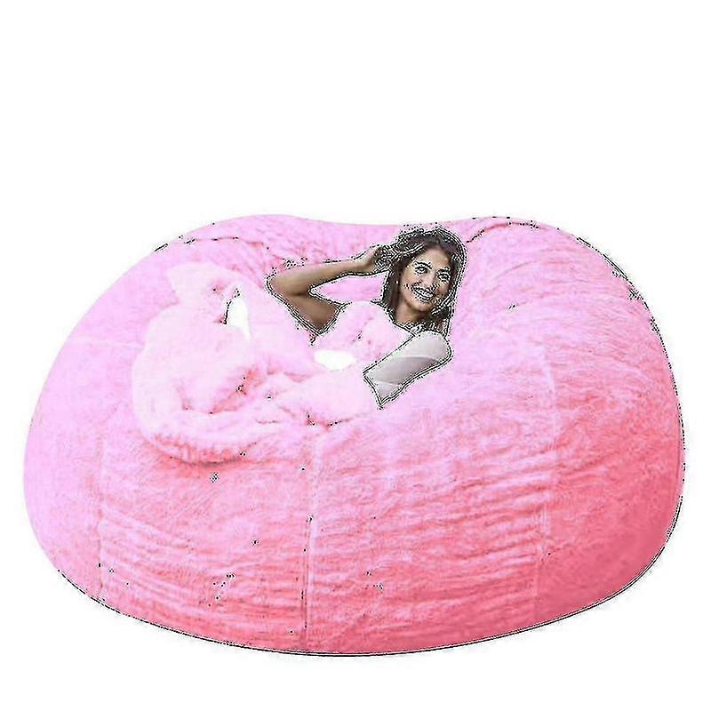 Lazy Sofa Saccosekk Kunstig Pels Bønnepose Bønnesofa Kvinner