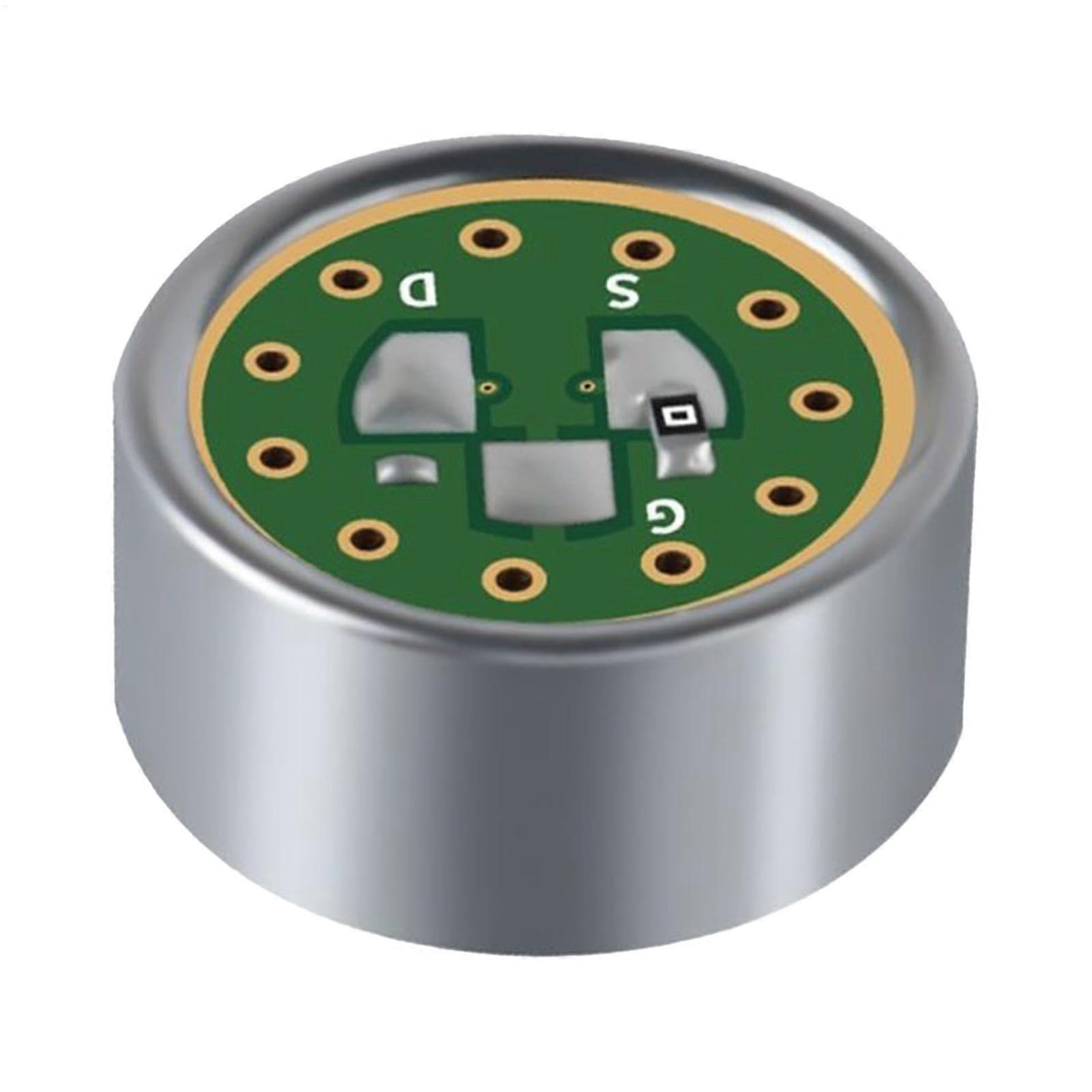 Microphone Cartridge - 14mm Unidirectional Electret Capacitor Replacement for Clear Conference Recording