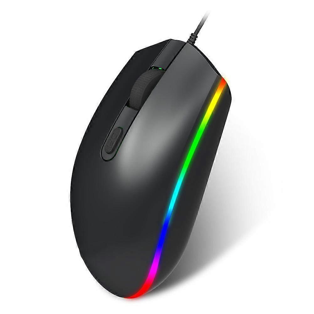 Wired Gaming Mouse, USB2.0 ESport Ergonomic Optical Mice, 4 Buttons, 3 Adjustable 1600 DPI