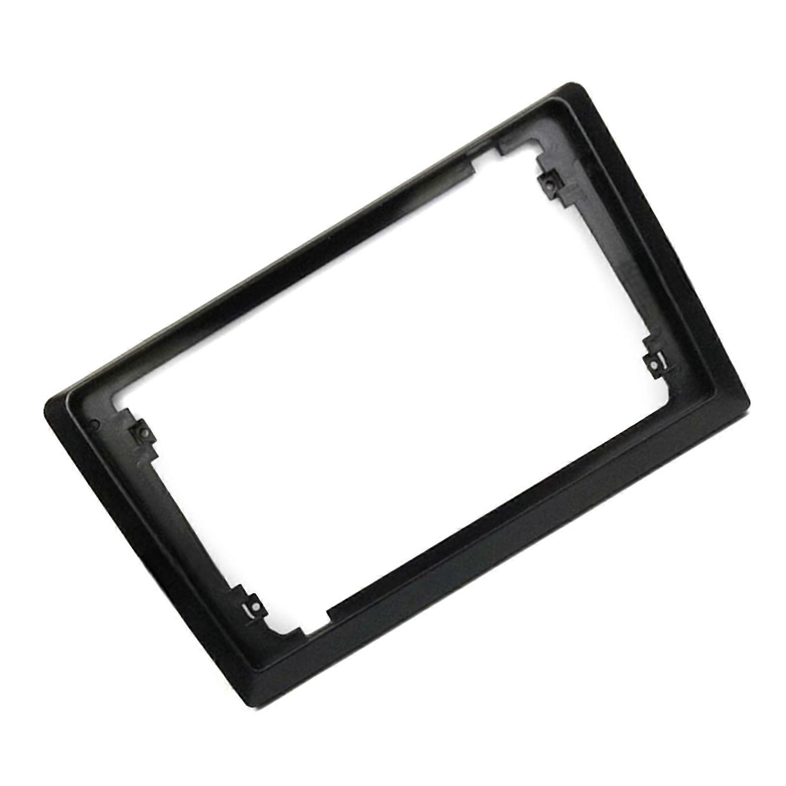 מעמד מסגרת הרכבה סטריאו אוניברסלי לרכב 10 עד 9 אינץ' תושבת לוח מחוונים מתכווננת להתקנת ניווט חלקה צבעונית