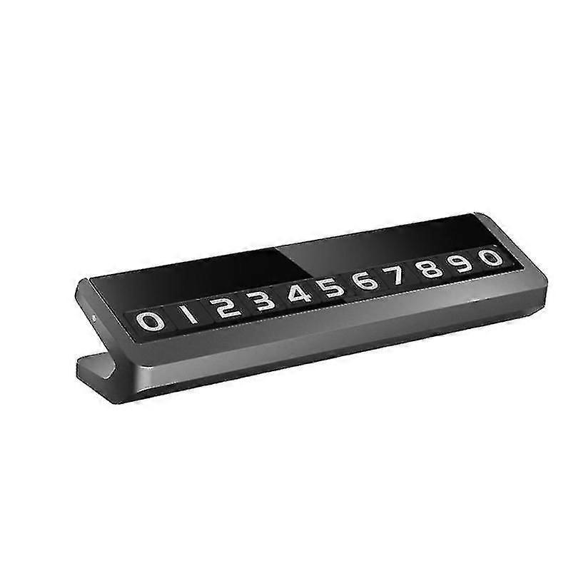 Aluminum Alloy And Pc Phone Number Tag For Car Use