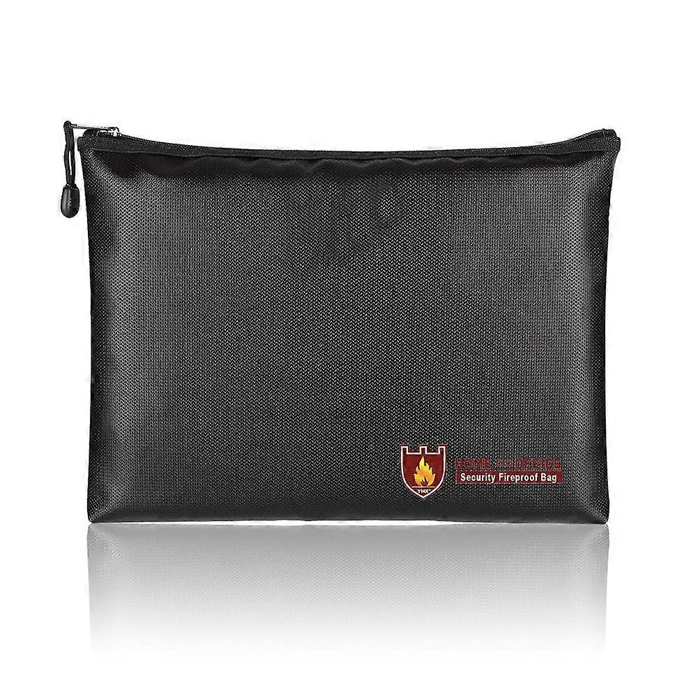 Waterproof and Fireproof Money Bag for A4 Document Holder
