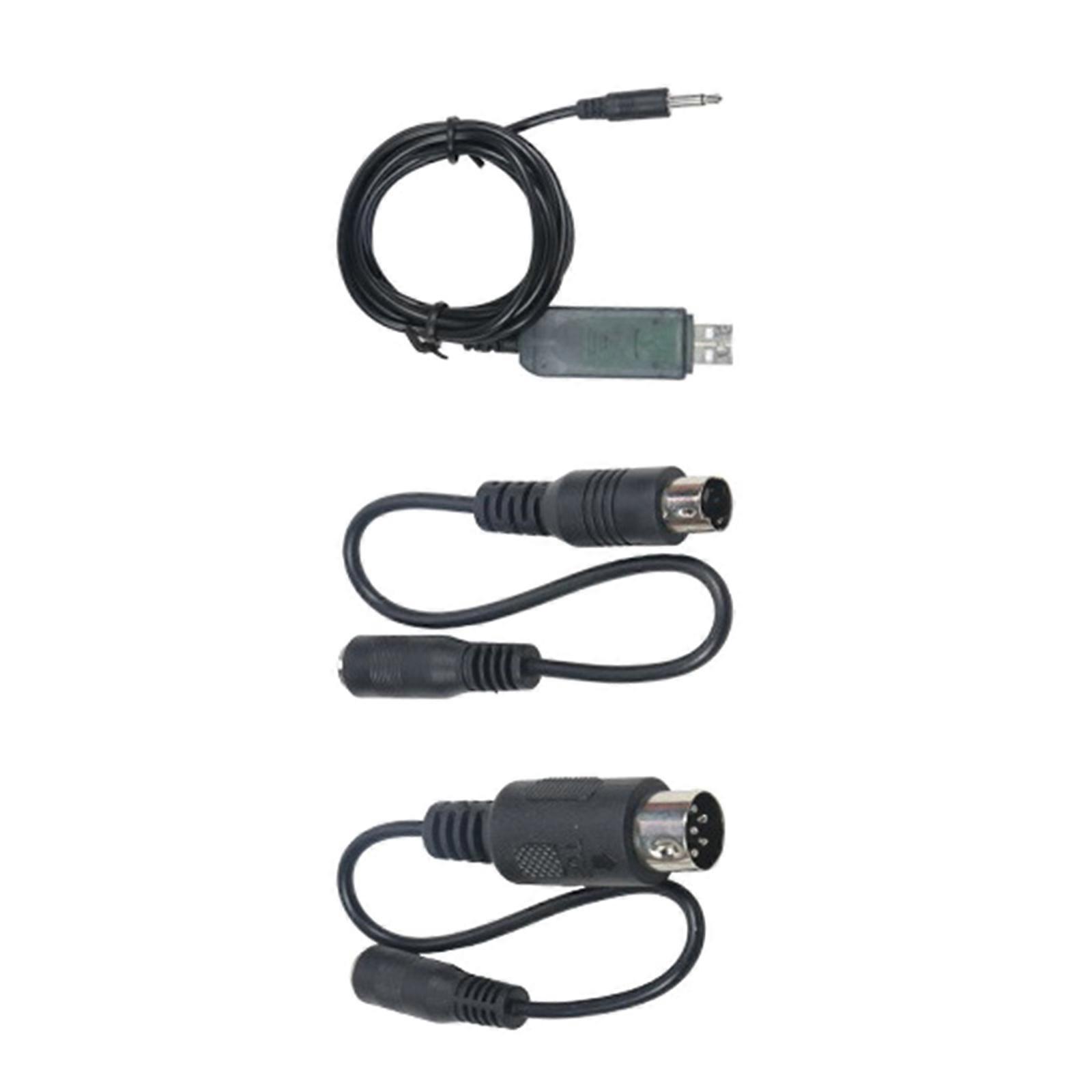 SM100 USB Simulators Cable with Adapters Cable Simulators Cable for i10 i6X TH9X CT6B Remote Controllers Multicolor