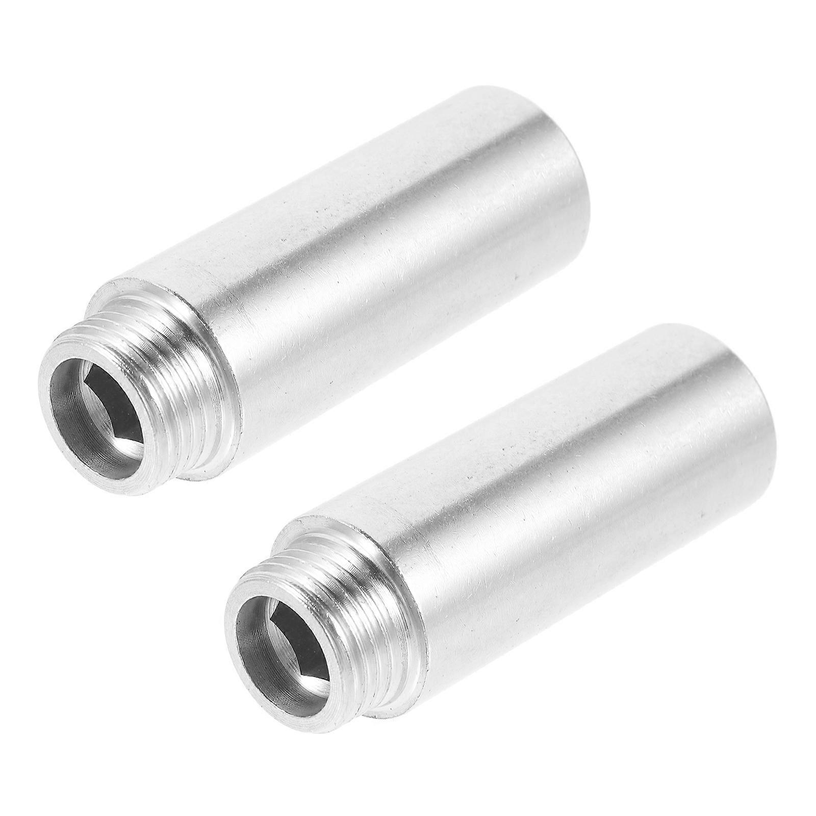 Shower Head Extender 6cm Stainless Steel Extension Arm for Hose LeakProof Connection